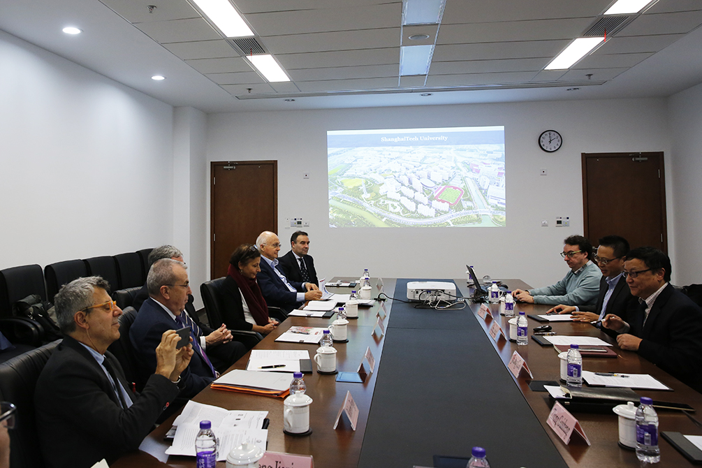 Italian Delegation Visits ShanghaiTech