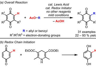 SPST  Develops Catalytic Redox Chain Reaction for C-H Alkylation of Quinones