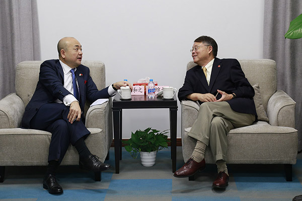 Japanese Consul General Katayama Kazuyuki Visits ShanghaiTech