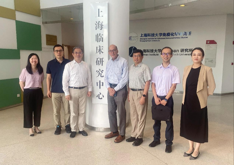 CMB delegation visits ShanghaiTech and Shanghai Clinical Research and Trial Center