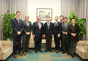 University of Waterloo President Visits ShanghaiTech