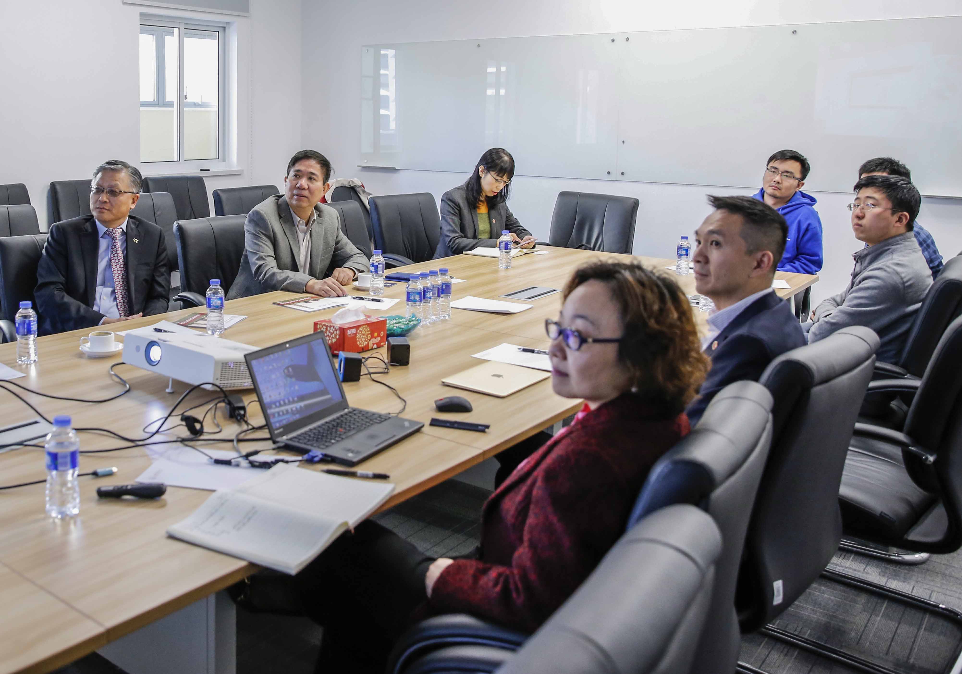 Drexel Delegation Visits ShanghaiTech