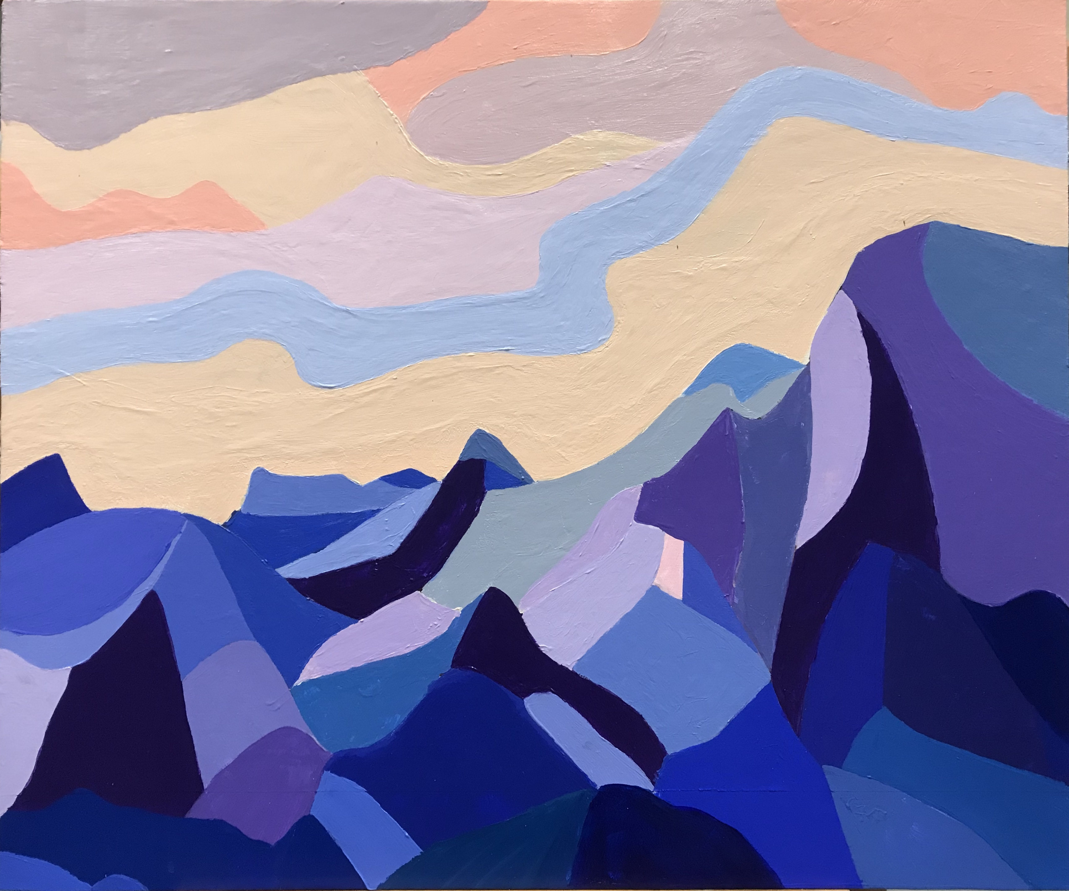 创艺学院《色彩理论与应用》《油画与综合材料》课程作品展开幕