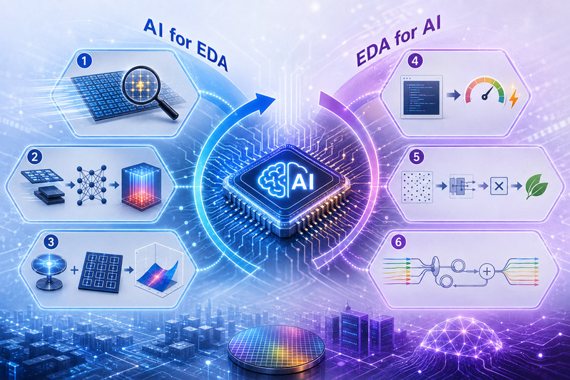 Six papers at DAC 2026 explore the two-way relationship between AI and chip design