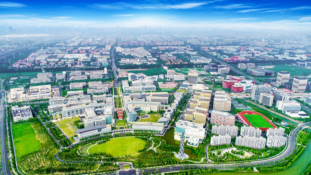 上海科技大学校园风光图片