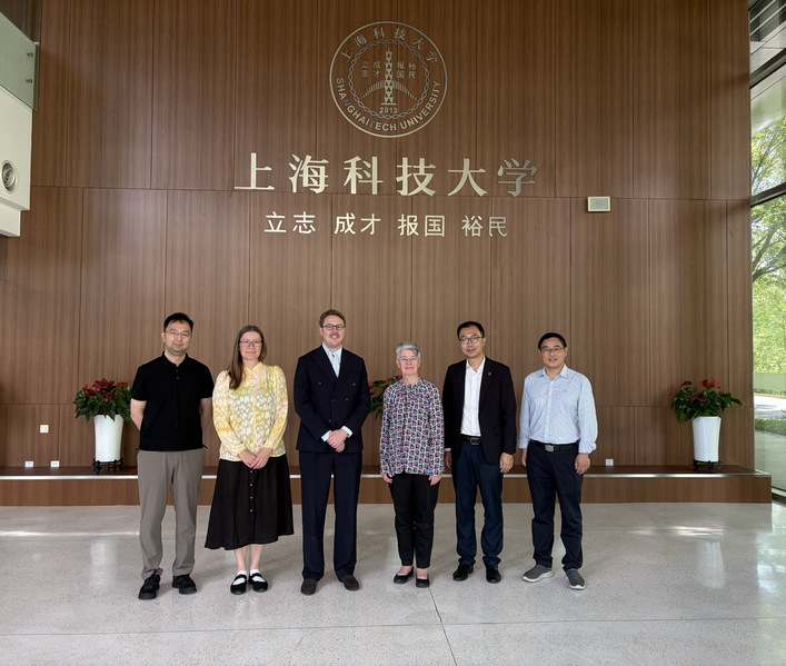 Delegation from Swedish Ministry of Education and Research and Swedish Research Council visits ShanghaiTech University