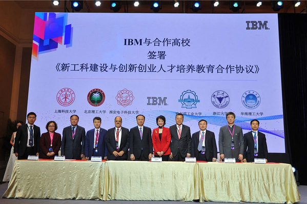 我校与IBM签署新工科建设及人才培养合作协议