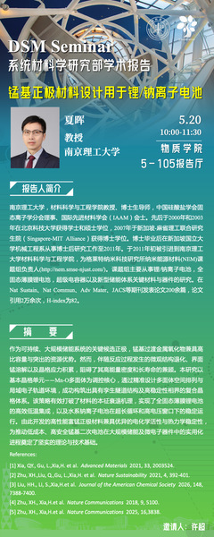锰基正极材料设计用于锂/钠离子电池
