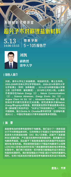 超分子不对称锂盐新材料