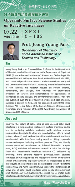 Operando Surface Science Studies on Reactive Interfaces