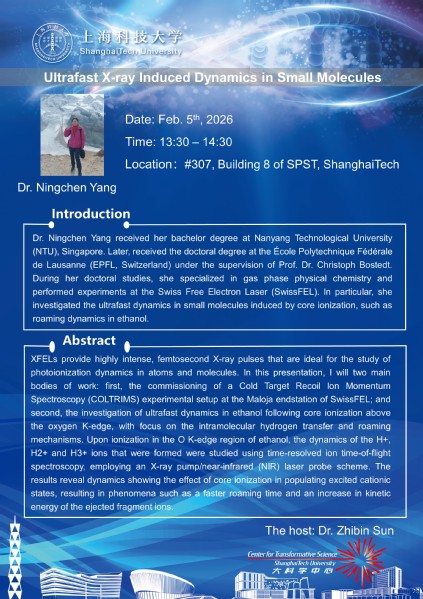Ultrafast X-ray Induced Dynamics in Small Molecules
