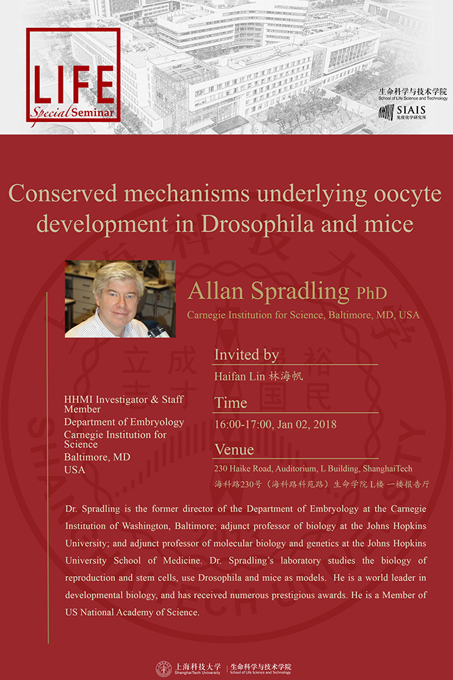conserved mechanisms underlying oocyte development in drosophila