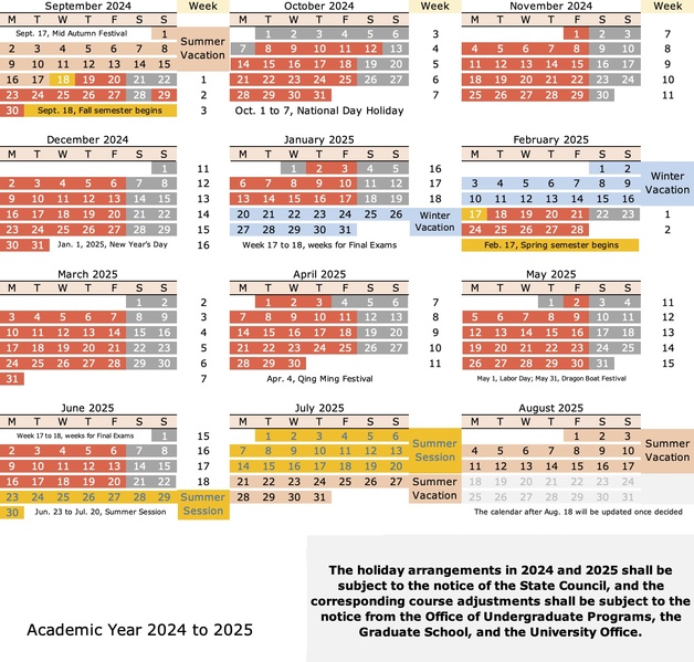 Academic Year 2024–2025