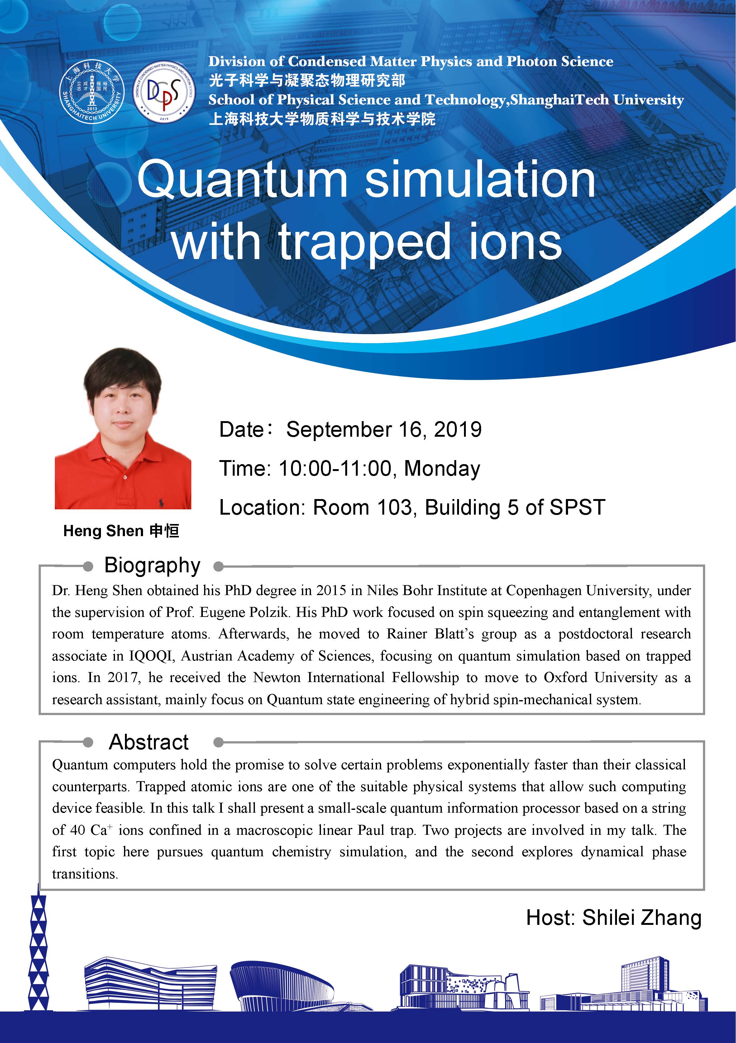 Quantum Simulation with Trapped Ions