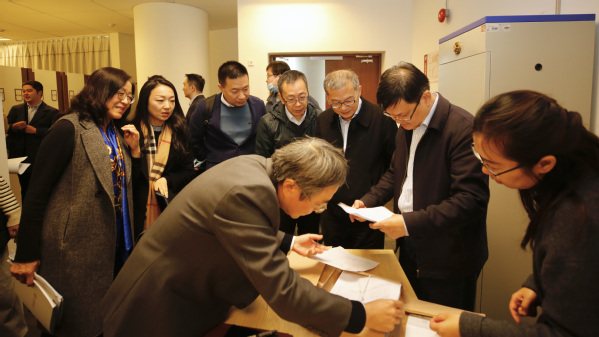 市教委领导及专家来校调研指导本科教学合格评估筹备工作