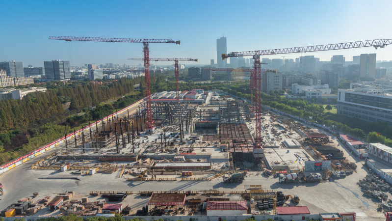 Shanghai Clinical Research and Trial Center Phase I construction project welcomes new progress