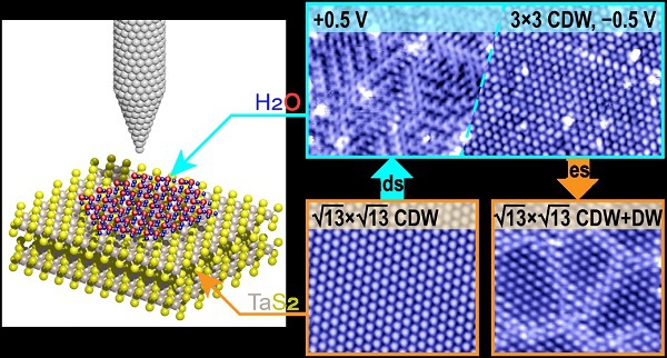 物质学院颜世超课题组在界面水对物质宏观量子态的可逆调控方面取得重要进展