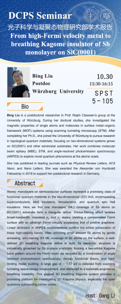 From high-Fermi velocity metal to breathing Kagome insulator of Sb monolayer on SiC(0001)