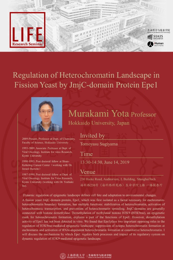 Regulation of Heterochromatin Landscape in Fission Yeast by JmjC-domain ...