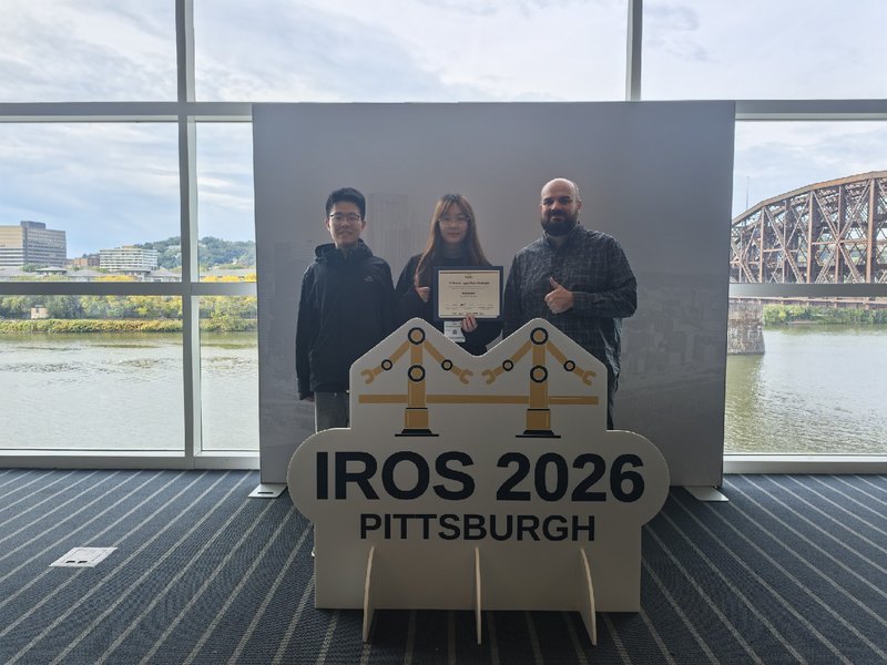 信息学院学生团队荣获 IROS 2026 足式机器人挑战赛二等奖