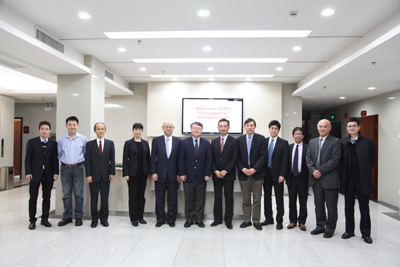 索尼公司执行副总裁一行访问上海科技大学