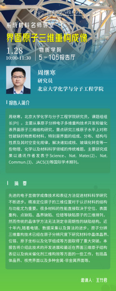 界面原子三维重构成像