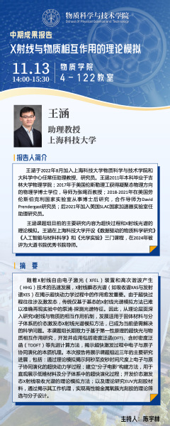 X射线与物质相互作用的理论模拟