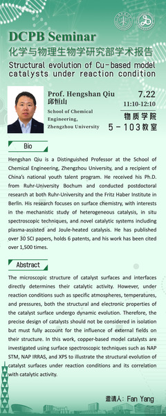 Structural evolution of Cu-based model catalysts under reaction condition