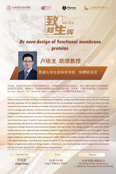 De novo design of functional membrane proteins