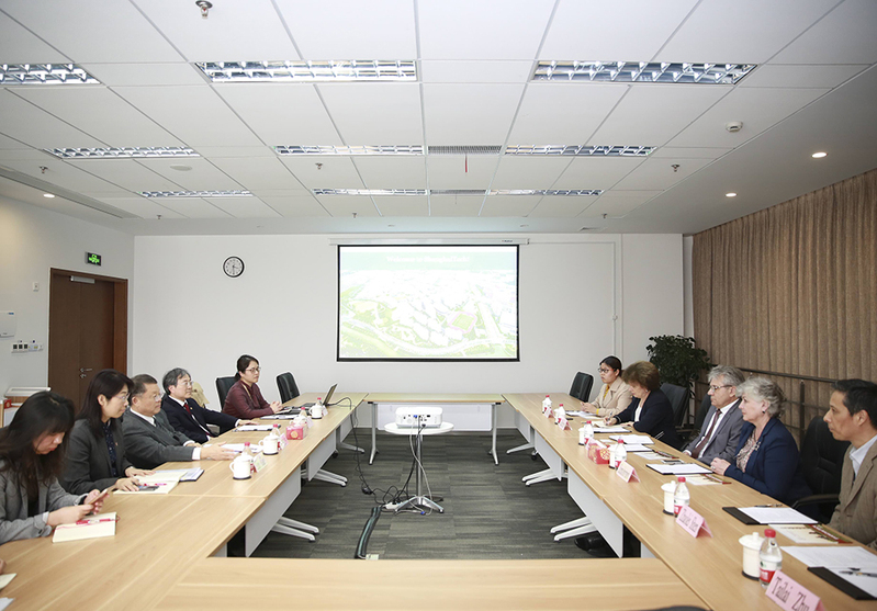 Russian Academy of Sciences President Visits ShanghaiTech