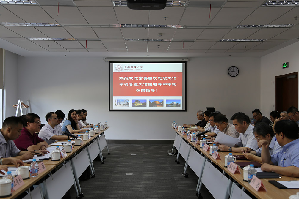 市委高校思政工作专项督查工作组来校实地督查