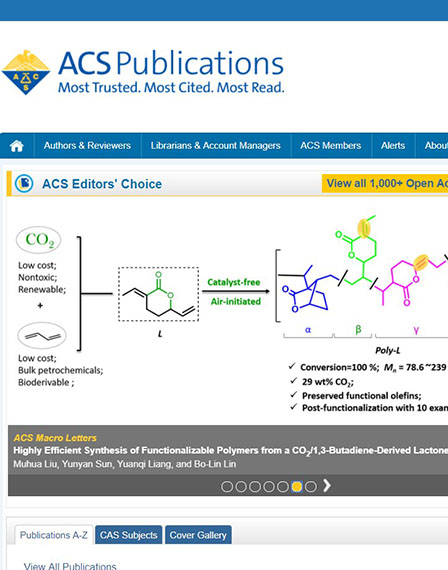 物质学院林柏霖课题组最新研究成果入选ACS Editors'Choice